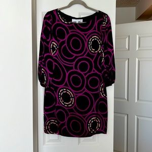 Trina Turk size 0 dress 100% silk